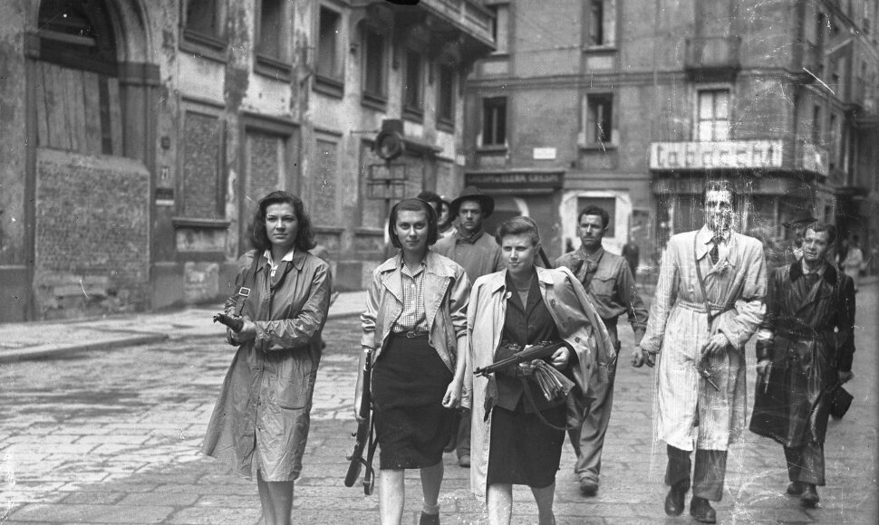 Italų partizanės Milane