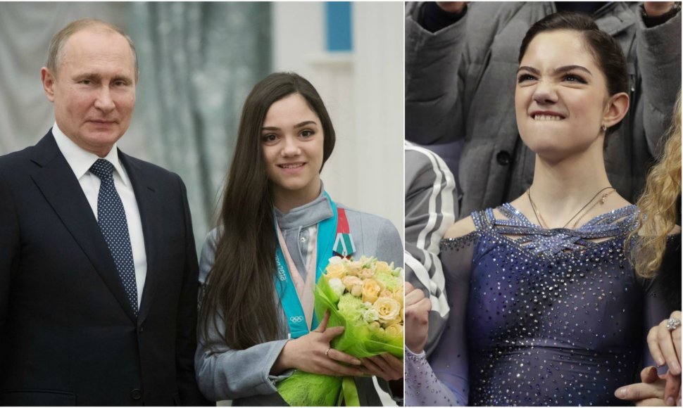 Jevgenija Medvedeva su Vladimiru Putinu