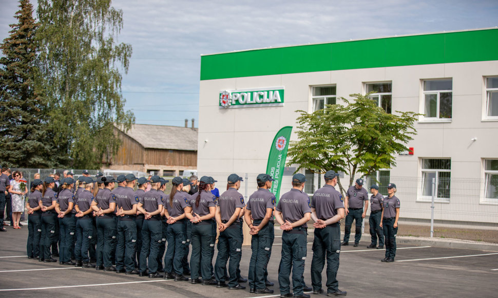 Klaipėdos rajono policijos pareigūnai persikėlė į naują pastatą