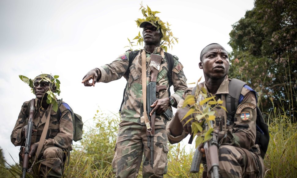 Centrinės Afrikos Respublikos kariai