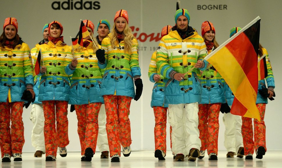 Vokietijos olimpinės rinktinės aprangos pristatymas
