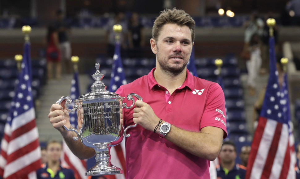 „US Open“ finalas: Stanas Wawrinka – Novakas Džokovičius