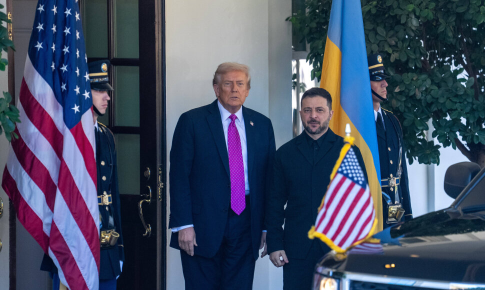 Donaldas Trumpas ir Volodymyras Zelenskis / CHINE NOUVELLE/SIPA / CHINE NOUVELLE/SIPA