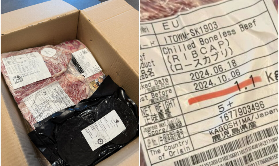 I&scaron; &bdquo;Luxury Food Eu&ldquo; kauniečio verslininko įsigyta mėsa
