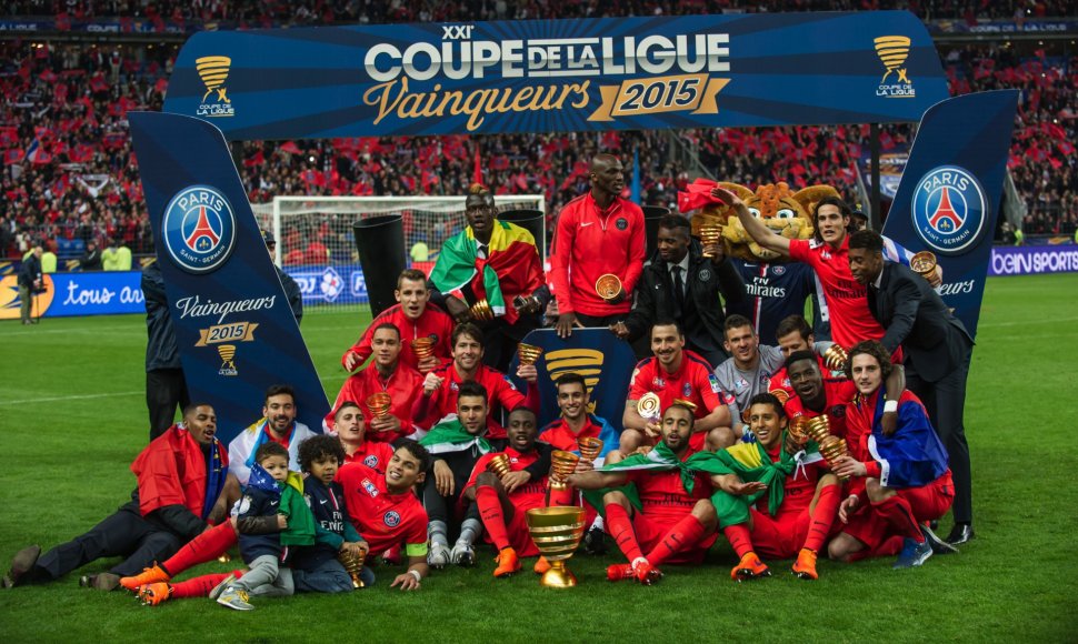 PSG triumfas Prancūzijos lygos taurės turnyre