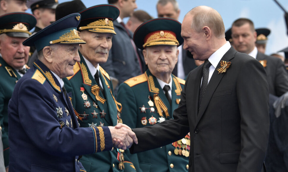 V.Putinas ir karo veteranai