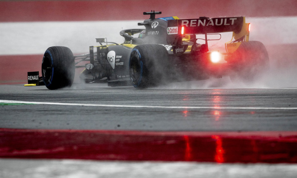 Formulė 1, lietinga Štirijos GP kvalifikacija Austrijoje, Daniel Ricciardo