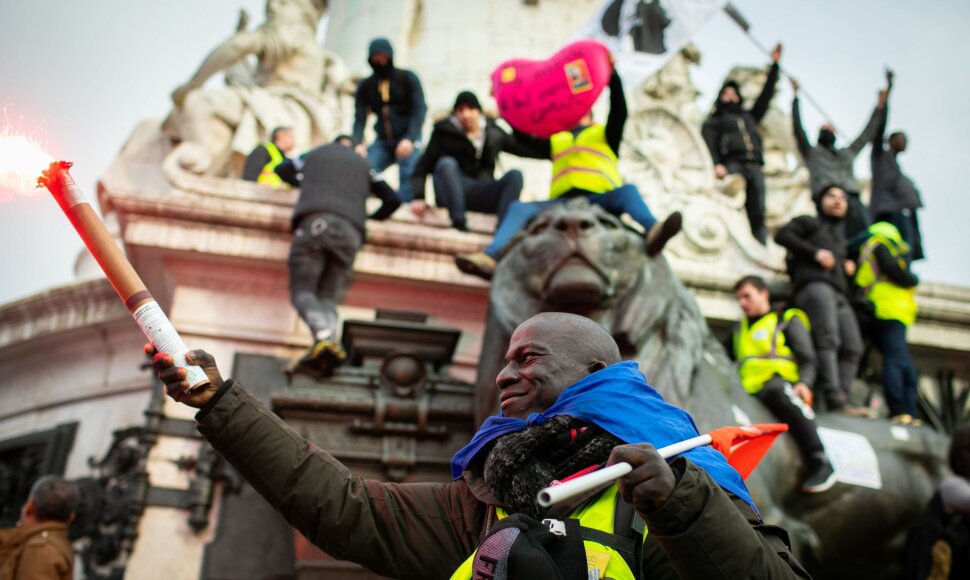 Protestas Paryžiuje