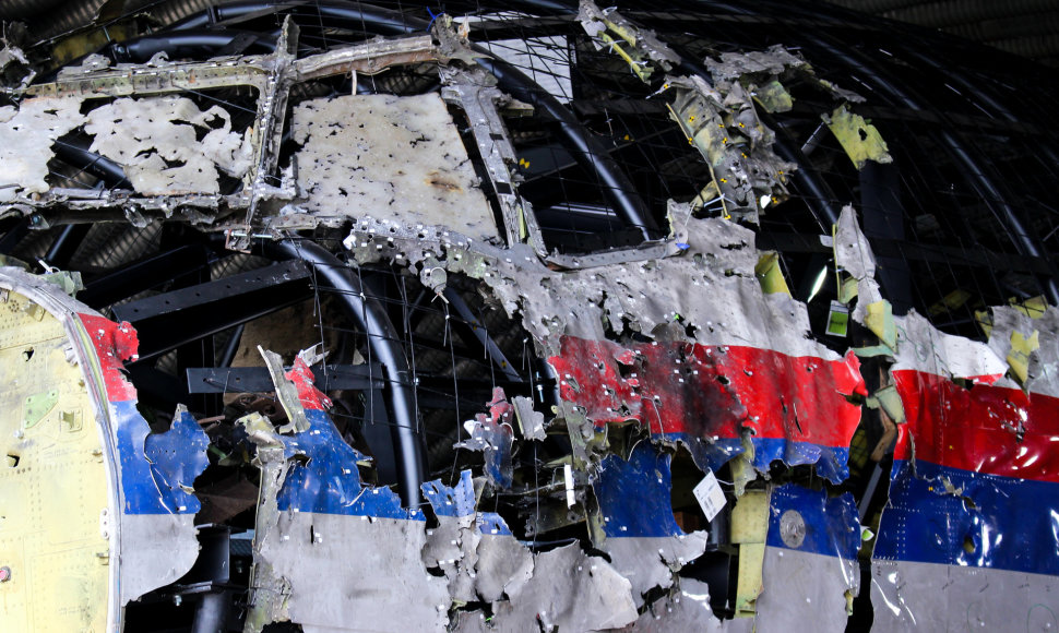 MH17 lainerio nuolaužos