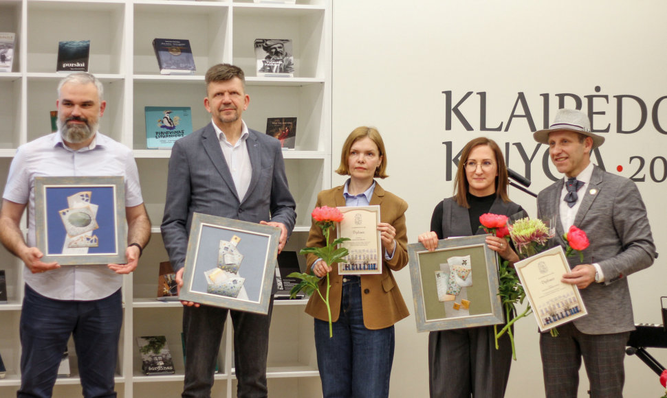 Klaipėdos knygos rinkimai pasibaigė laureatų apdovanojimais