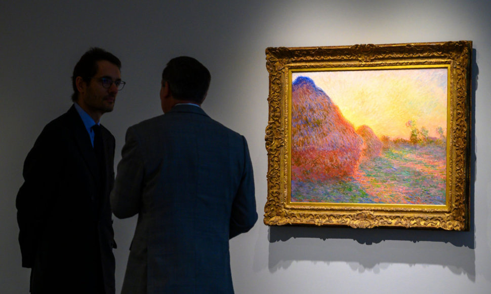 Claude'o Monet paveikslas Niujorko aukcione parduotas už 110,7 mln. dolerių