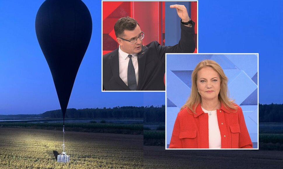 Kontrabandiniai balionai, laidos &bdquo;Už ar prie&scaron;&ldquo; akimirkos