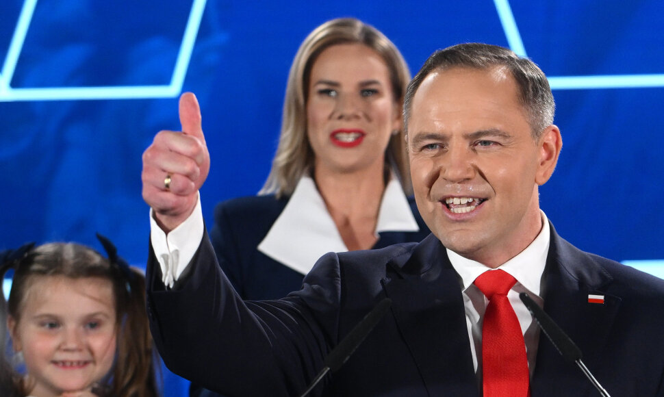 I&scaron;rinktas Lenkijos prezidentas Karolis Nawrockis