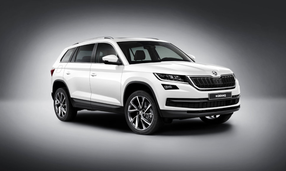 Berlyne pristatytas naujas čekų visureigis „Škoda Kodiaq“