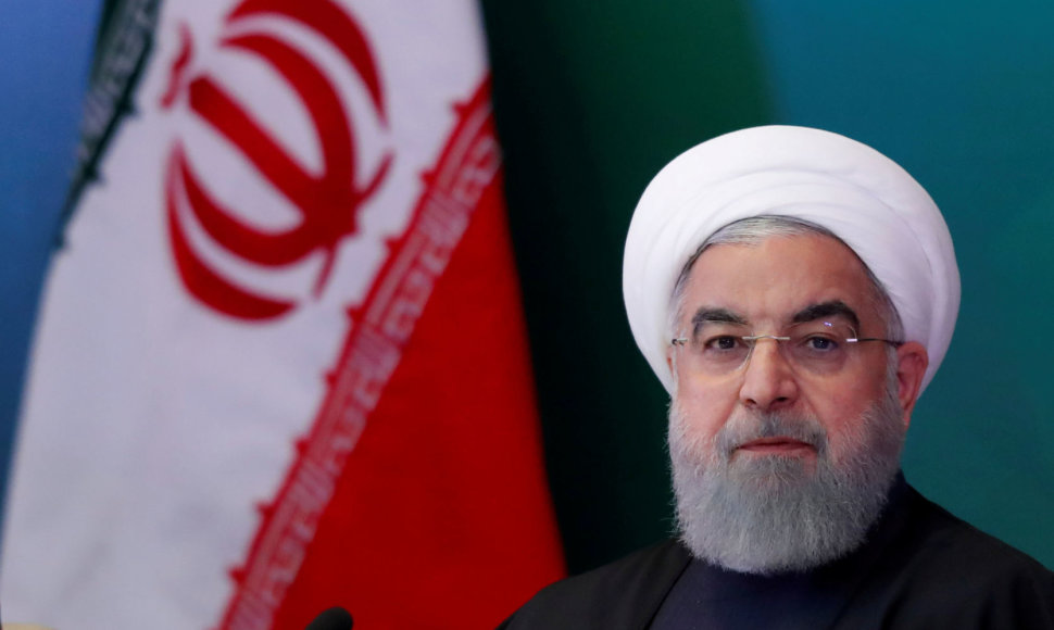 Irano prezidentas Hassanas Rouhani