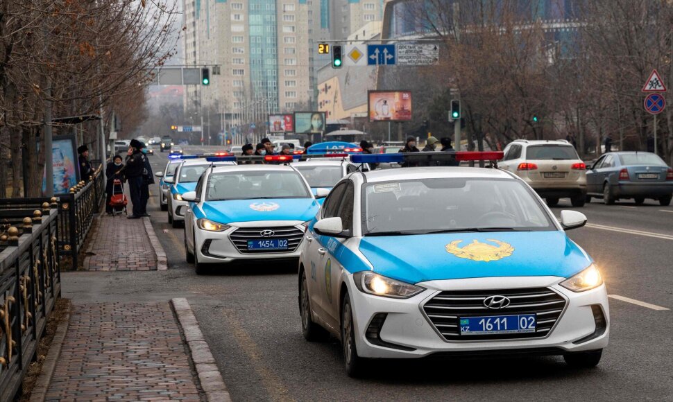 Policija Kazachstane