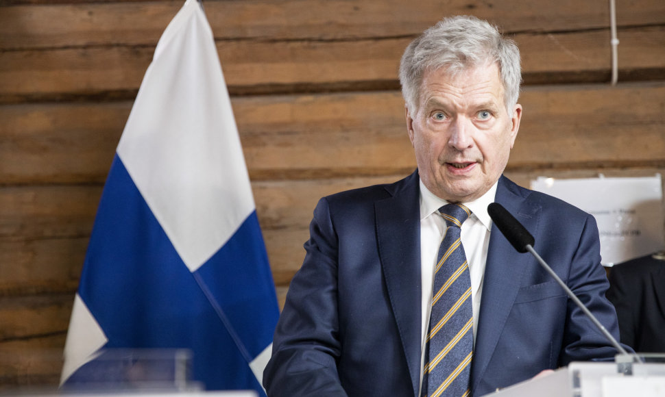 Suomijos prezidentas Sauli Niinistö