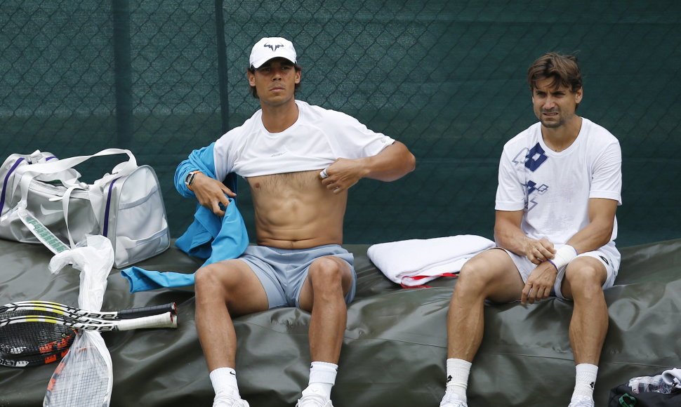 Rafaelis Nadalis ir Davidas Ferreras
