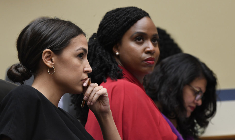 Alexandria Ocasio-Cortez, Ayanna Pressley, Rashida Tlaib