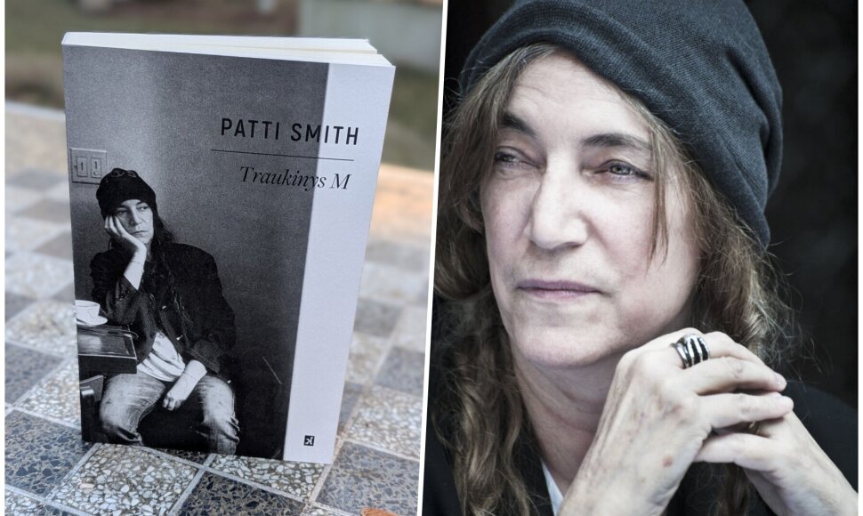 Menininkė Patti Smith ir jos knyga &bdquo;Traukinys M&ldquo;
