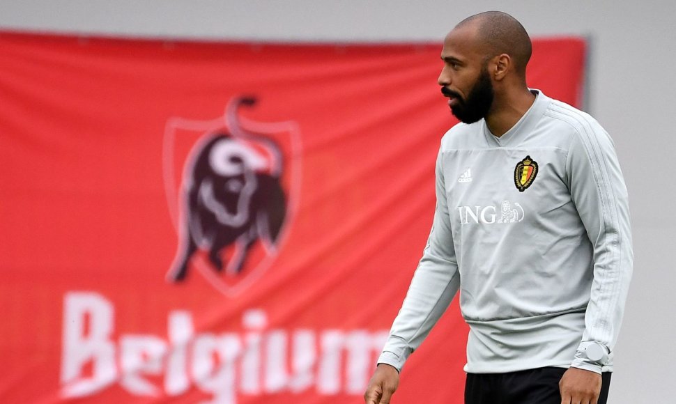 Thierry Henry yra Belgijos rinktinės trenerių štabe