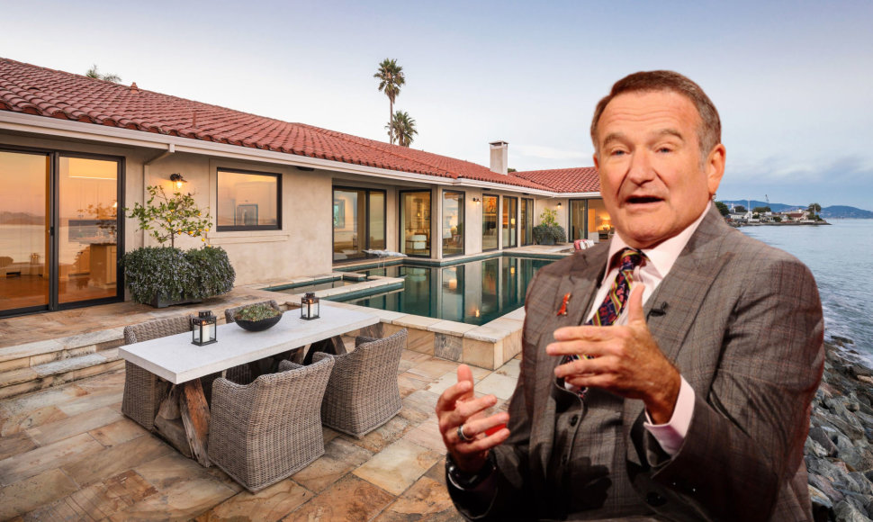 Už 7,25 mln. dolerių parduodamas Robino Williamso namas Šiaurės Kalifornijoje