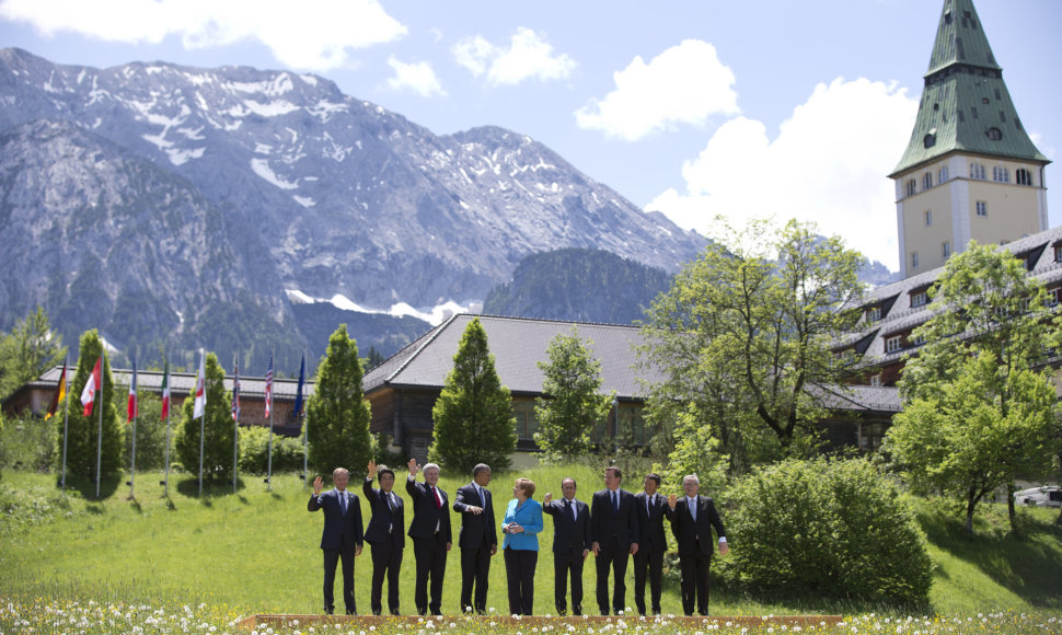 G7 susitikimas Vokietijoje