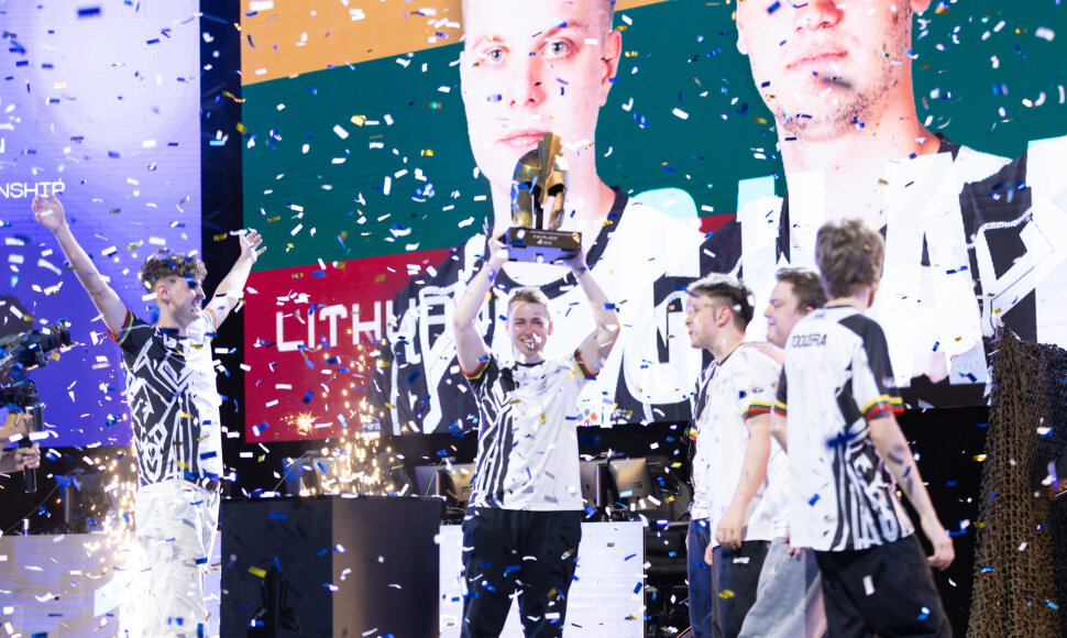 Lietuvos &bdquo;Counter-Strike 2&ldquo; (CS2) rinktinė i&scaron;kovojo aukso medalius Europos čempionate Kosove.
