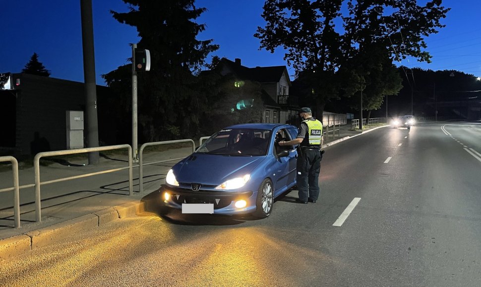 Kauno apskrities policijos patikros