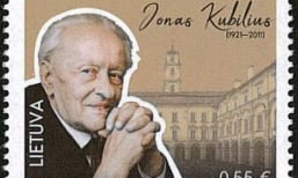 Pašto ženklas „Jono Kubiliaus 100-osios gimimo metinės“