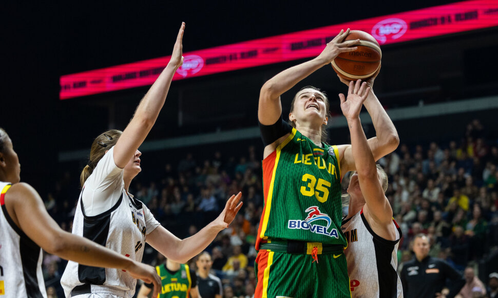 Europos krep&scaron;inio čempionato atranka: Lietuva-Belgija
