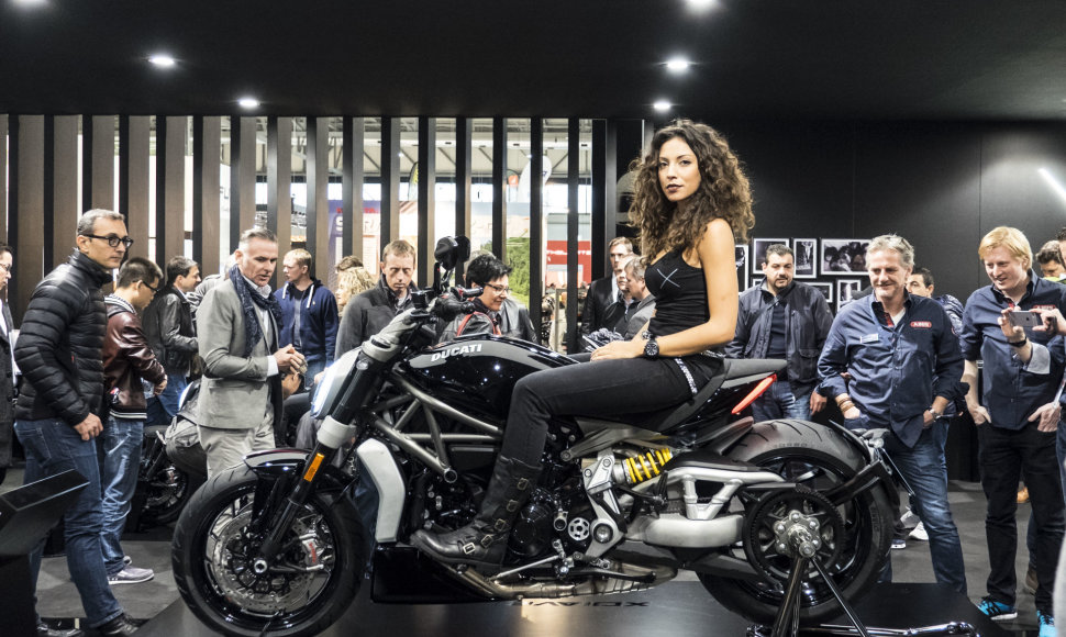 Motociklų paroda Milane EICMA 2015