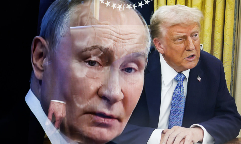 Vladimiras Putinas ir Donaldas Trumpas