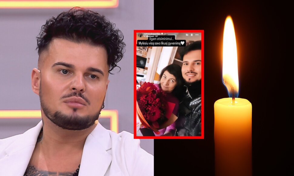Vytenis Partikas su mama
