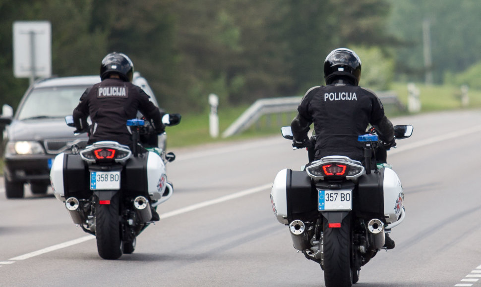 Naujo policijos motociklo pristatymas
