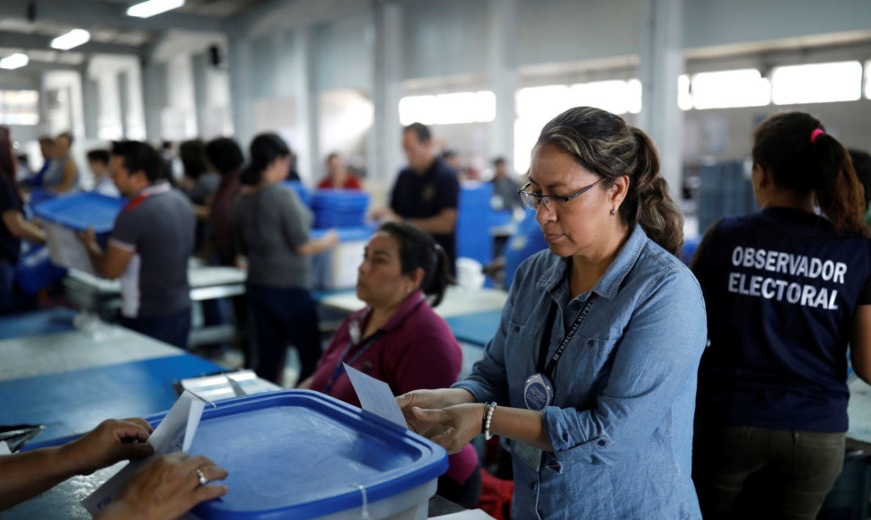 Gvatemala ruošiasi rinkimams