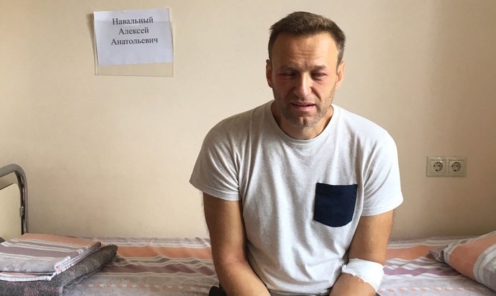 Aleksejus Navalnas ligoninėje