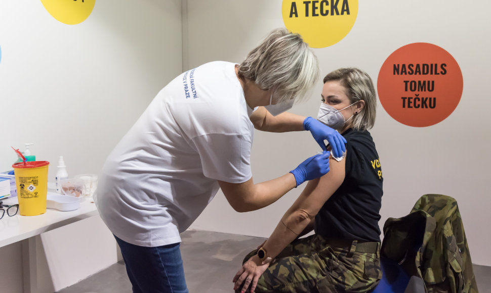 Vakcinacija Prahoje