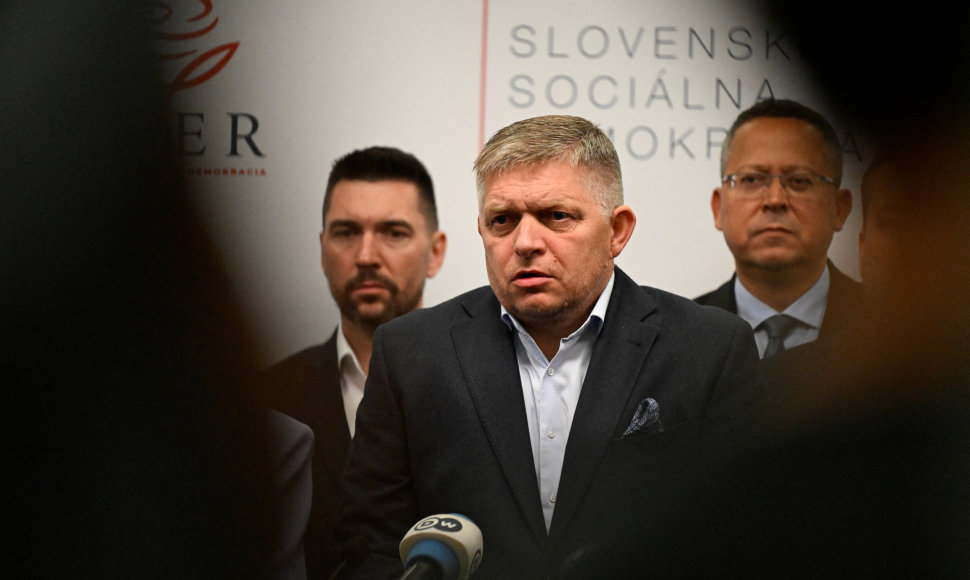 Slovakijos ministras pirmininkas Robertas Fico