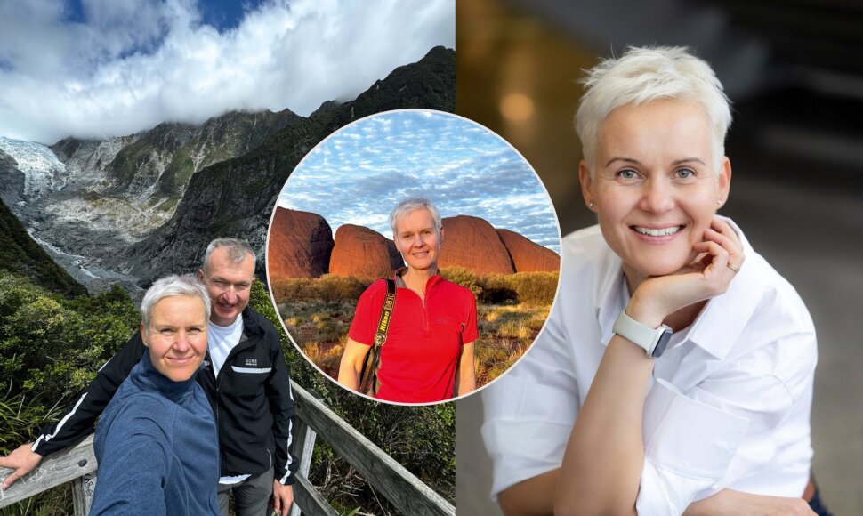 Nida Degutienė su vyru Dariumi Degučiu