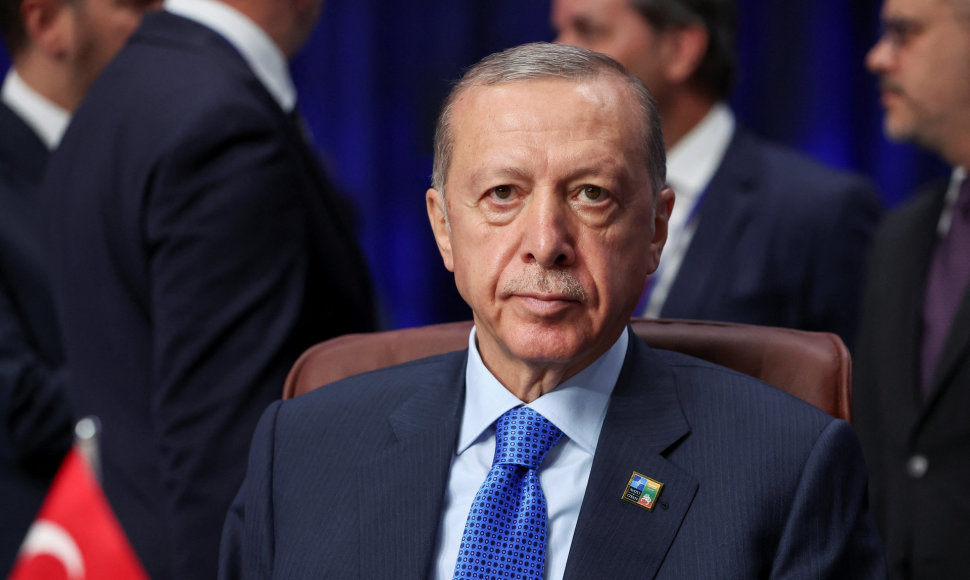 Turkijos prezidentas Recepas Tayyipas Erdoganas