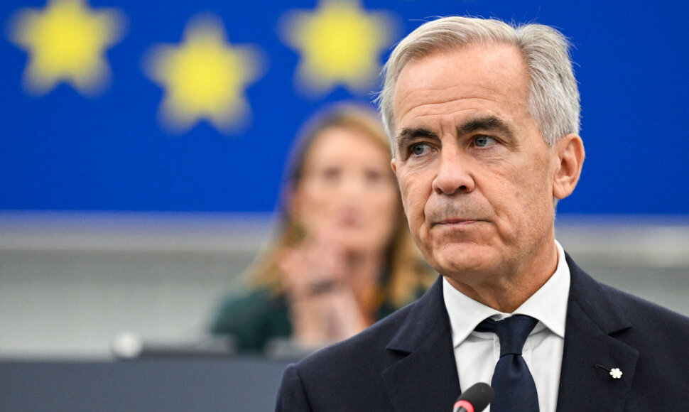 Markas Carney / JEAN-CHRISTOPHE VERHAEGEN / AFP