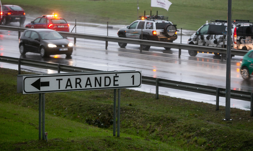 Tarandės bendruomenės protesto akcija