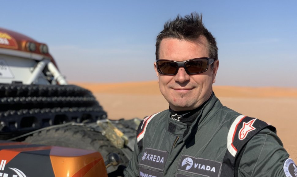„Kreda“ ekipažas Dakaro ralyje