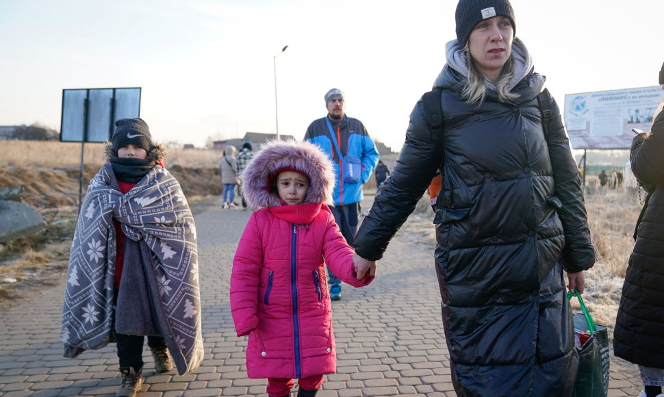Karo pabėgėliai iš Ukrainos