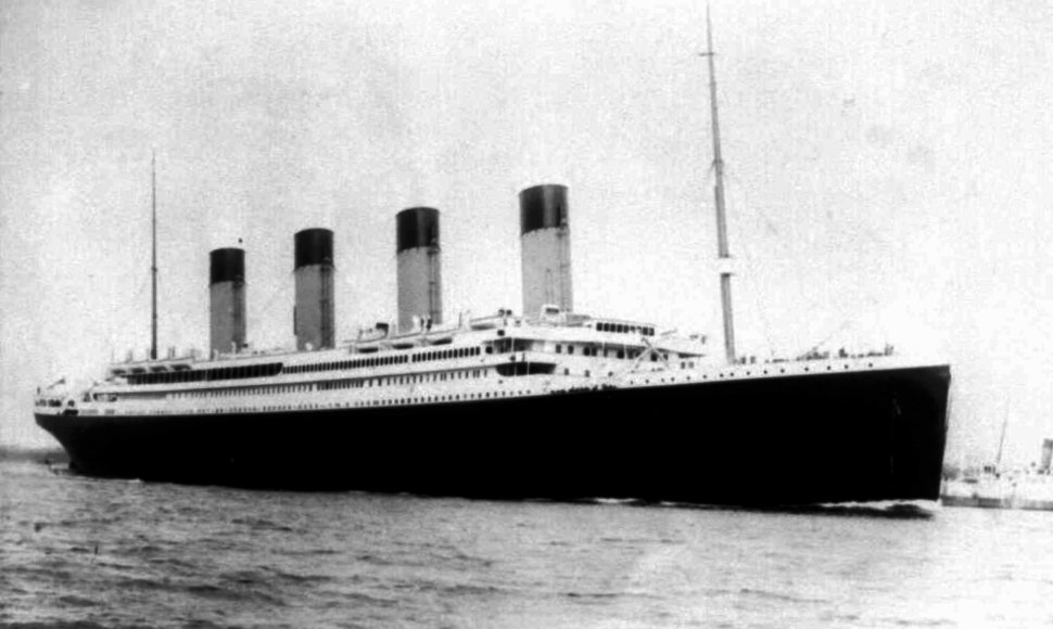 „Titanikas“ nuskendo 1912 metų balandį.
