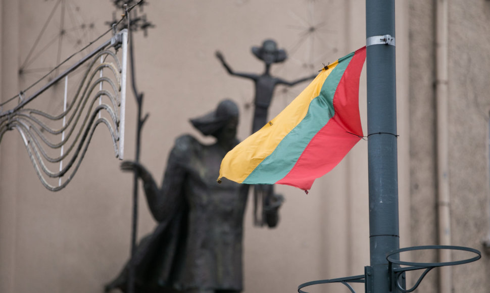 Iškilminga trijų Baltijos valstybių vėliavų pakėlimo ceremonija
