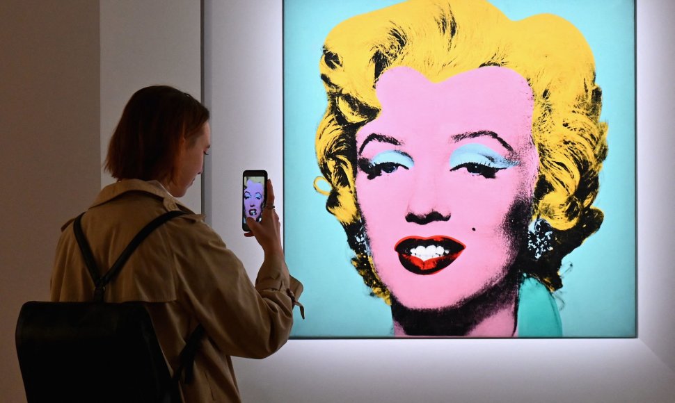 Andy Warholo sukurtas Marilyn Monroe portretas nupirktas už 195 mln. JAV dolerių