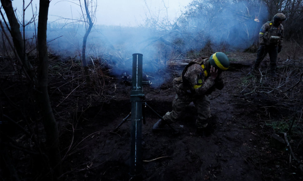 Ukrainos kariai Naujųjų metų išvakarėse