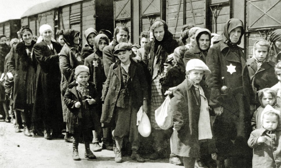 Vengrijos žydų atvykimas į Aušvicą